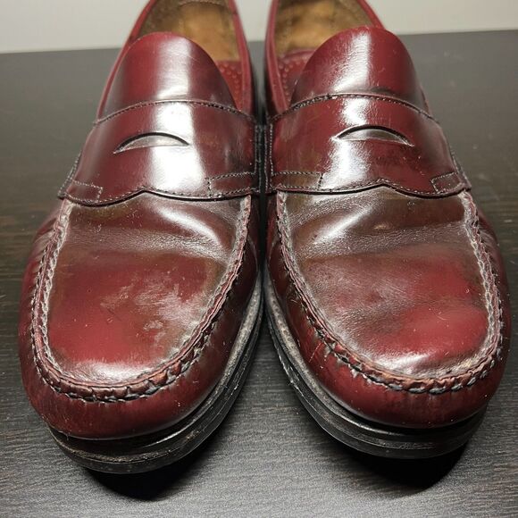 G.H. Bass & Co. Weejuns 731 Heritage Mens 12D Wine Penny Loafers main image 9